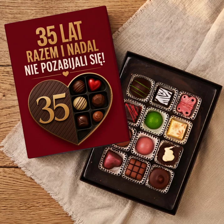 Czekoladki Na 35 Rocznice Ślubu Prezent Na Walentynki : 35 Lat Razem – Humor Czekoladki Na 35 Rocznice Ślubu Prezent Na Walentynki : 35 Lat Razem – Humor