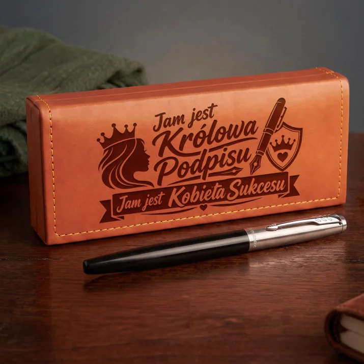 Pióro Wieczne Parker W Etui Na Mikołajki Prezent Dla Kobiety: Herb Królowej Pióra Pióro Wieczne Parker W Etui Na Mikołajki Prezent Dla Kobiety: Herb Królowej Pióra