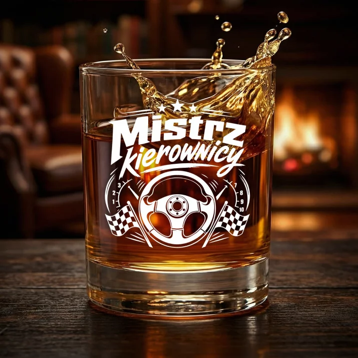 Szklanka Do Whisky Na Dzień Chłopaka Prezent Dla Chłopaka Mężczyzny: Mistrz Kierownicy Szklanka Do Whisky Na Dzień Chłopaka Prezent Dla Chłopaka Mężczyzny: Mistrz Kierownicy