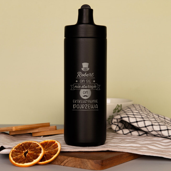  on się nie starzeje - Bidon termiczny 500 ml