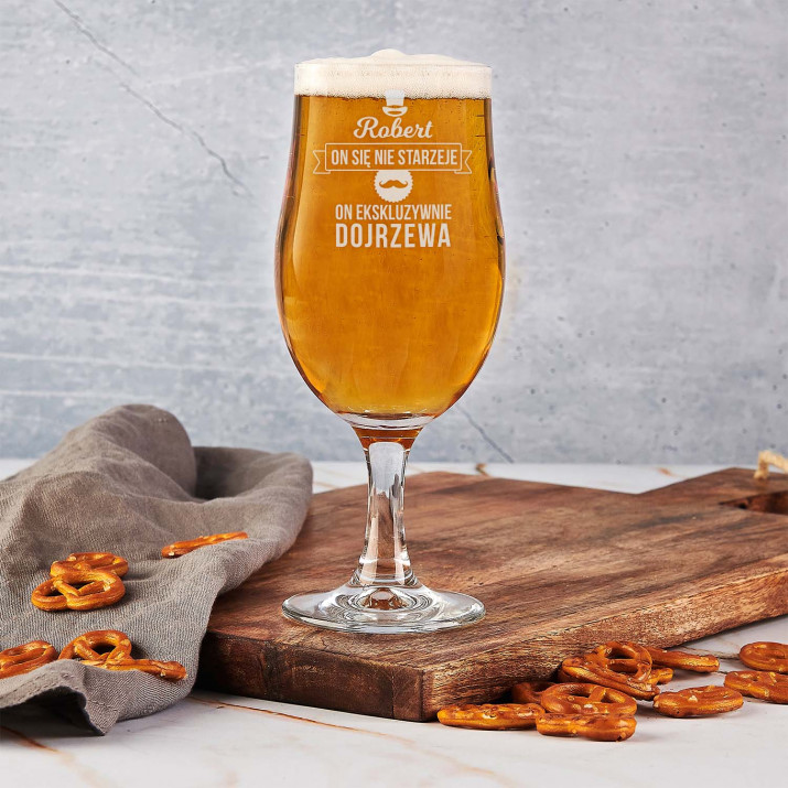 On się nie starzeje - Pokal do piwa On się nie starzeje - Pokal do piwa