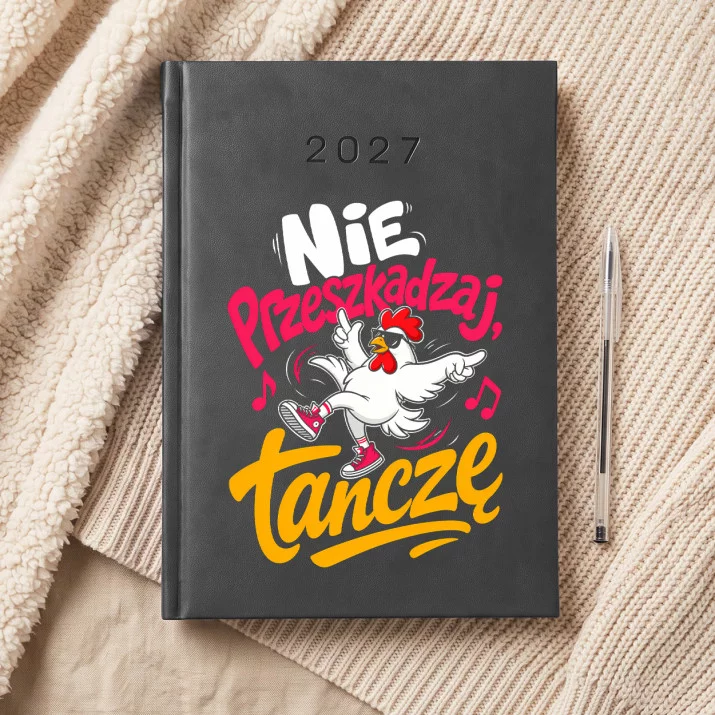 Kalendarz Książkowy A5 2027 Dla Tancerza Prezent Dla Mężczyzny: Roztańczony Humor Kalendarz Książkowy A5 2027 Dla Tancerza Prezent Dla Mężczyzny: Roztańczony Humor