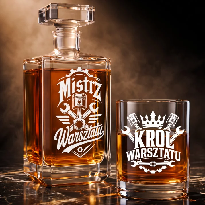 Zestaw Do Whisky Dla Mechanika Samochodowego Prezent Dla Mężczyzny: Warsztatowy Styl Zestaw Do Whisky Dla Mechanika Samochodowego Prezent Dla Mężczyzny: Warsztatowy Styl