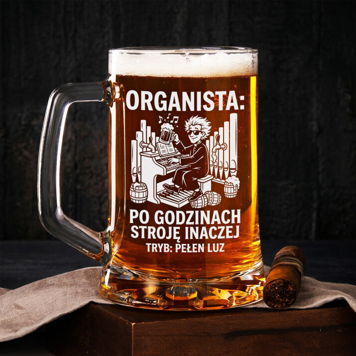 Kufel Dla Organisty Prezent Dla Mężczyzny: Organista Po Pracy