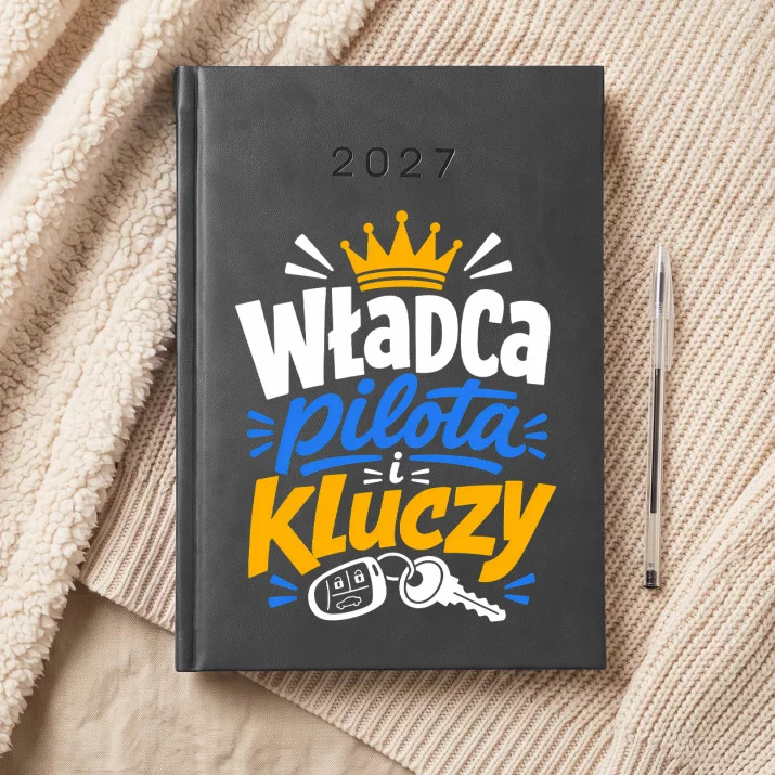 Kalendarz Książkowy A5 2027 Na Parapetówkę Prezent Dla Mężczyzny: Władca Pilota Kalendarz Książkowy A5 2027 Na Parapetówkę Prezent Dla Mężczyzny: Władca Pilota