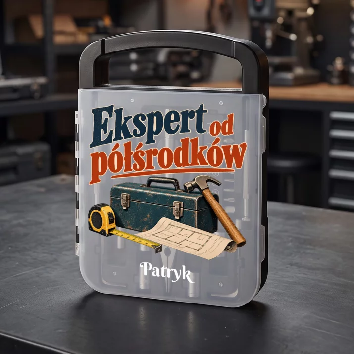 Zestaw Narzędzi Na Parapetówkę Prezent Dla Mężczyzny: Ekspert Od Półśrodków Zestaw Narzędzi Na Parapetówkę Prezent Dla Mężczyzny: Ekspert Od Półśrodków