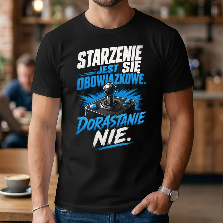Koszulka Męska Na Urodziny Prezent Dla Mężczyzny: Starzenie Się