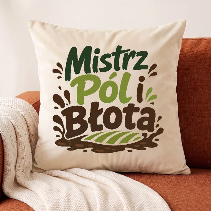 Poduszka Dekoracyjna Dla Rolnika Prezent Dla Mężczyzny: Rolniczy Humor