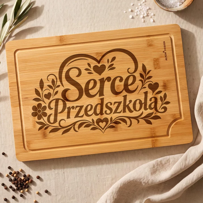 Deska Do Krojenia Dla Przedszkolanki Prezent Dla Kobiety: Ogród Małych Cudów Deska Do Krojenia Dla Przedszkolanki Prezent Dla Kobiety: Ogród Małych Cudów