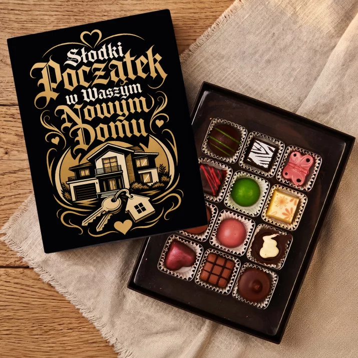 Czekoladki Na Nowy Dom Prezent : Słodki Początek Domu Czekoladki Na Nowy Dom Prezent : Słodki Początek Domu