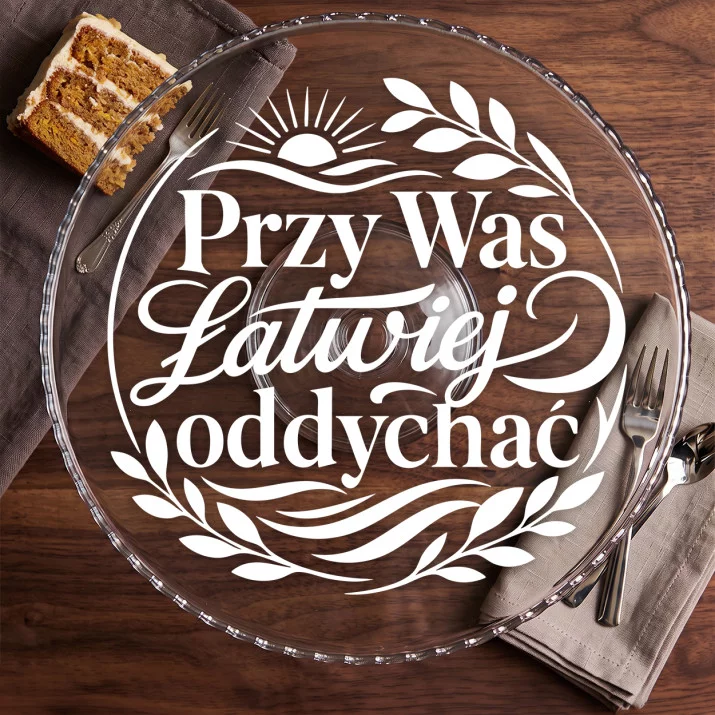 Patera Na Ciasto Na Nowe Mieszkanie Prezent Dla Pary: Cicha Bliskość Patera Na Ciasto Na Nowe Mieszkanie Prezent Dla Pary: Cicha Bliskość