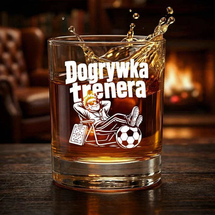 Szklanka Do Whisky Dla Trenera Piłki Nożnej Prezent Dla Mężczyzny: Dogrywka Trenera