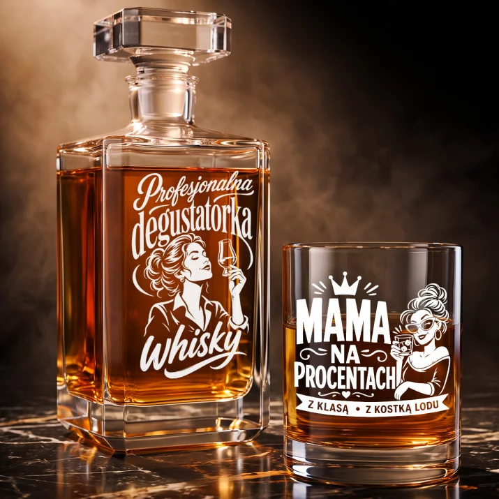 Zestaw Do Whisky Na Dzień Mamy Prezent Dla Mamy Kobiety: Królowa Degustacji Zestaw Do Whisky Na Dzień Mamy Prezent Dla Mamy Kobiety: Królowa Degustacji