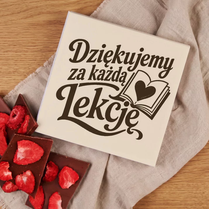 Czekolada Z Truskawkami Dla Nauczycielki Prezent Na Dzień Nauczyciela Dla Kobiety: Szkolna Inspiracja Czekolada Z Truskawkami Dla Nauczycielki Prezent Na Dzień Nauczyciela Dla Kobiety: Szkolna Inspiracja