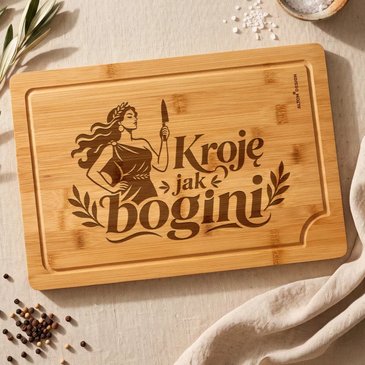 Deska Do Krojenia Na Dzień Kobiet Prezent Dla Kobiety Kobiety: Boskie Krojenie