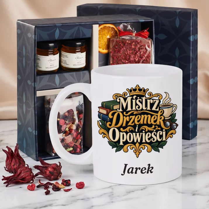 Zestaw Prezentowy z Kubkiem Dla Starszego Pana Dla Mężczyzny: Mistrz Drzemek I Zestaw Prezentowy z Kubkiem Dla Starszego Pana Dla Mężczyzny: Mistrz Drzemek I
