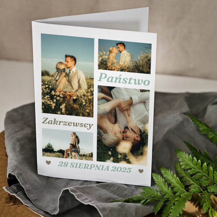 Państwo zdjęcia - kartka z życzeniami