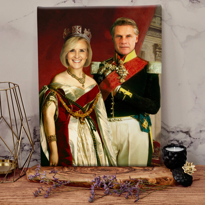 Para królewska - Królewski portret Para królewska - Królewski portret