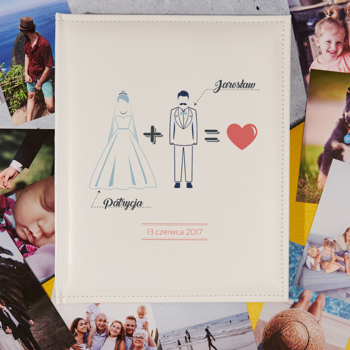 Para młoda - Personalizowany Album na zdjęcia