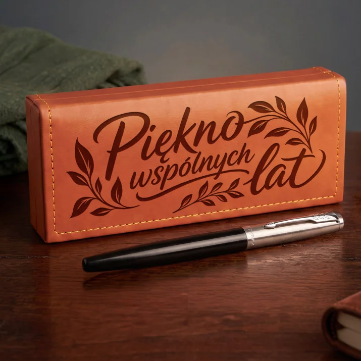 Pióro Wieczne Parker W Etui Na 25 Lecie Ślubu Prezent Dla Kobiety: Botaniczna Elegancja