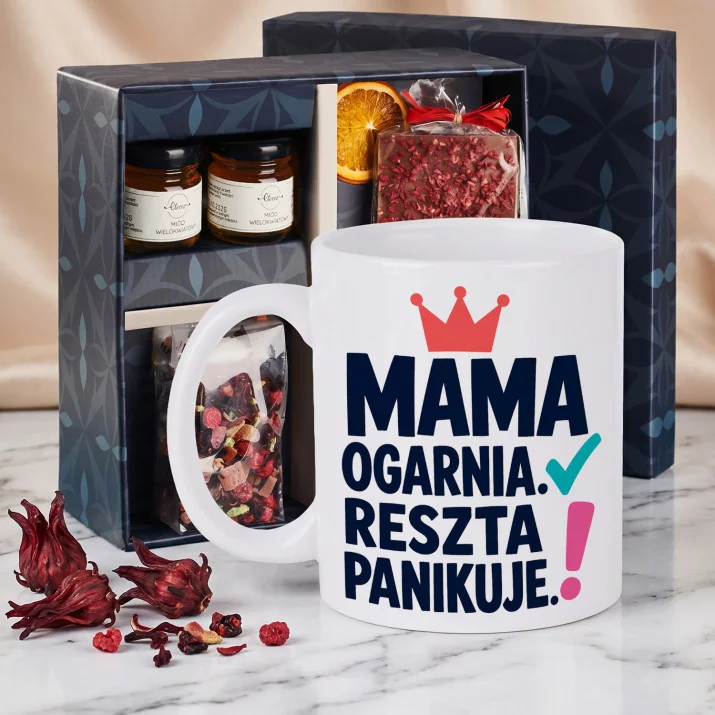 Zestaw Prezenowy Z Kubkiem Na Dzień Mamy Dla Mamy: Mama Idealna