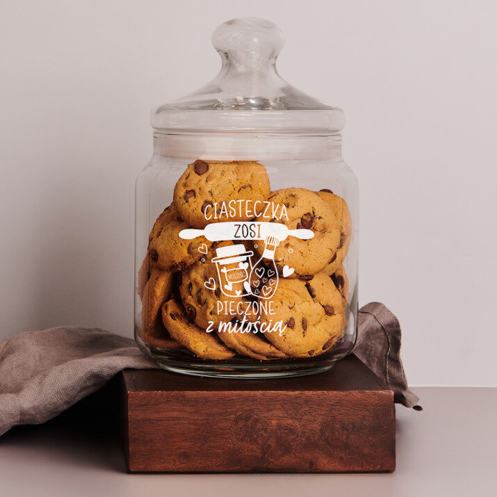 Pieczone z miłością 2 - Słoik na ciastka
