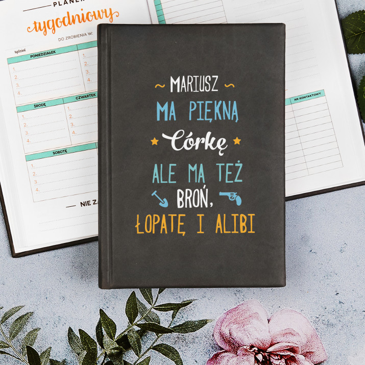 Piękna córka - Planer Książkowy A5