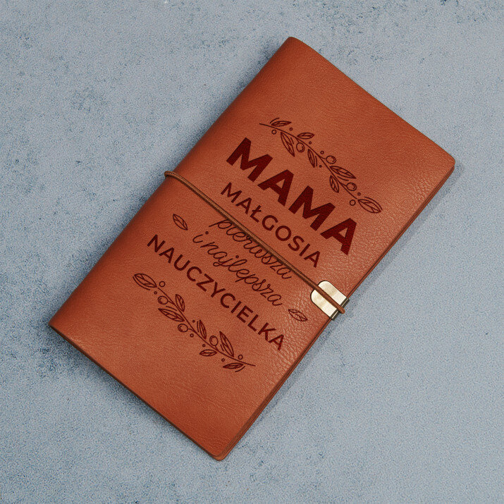 Pierwsza i najlepsza nauczycielka - Notes retro