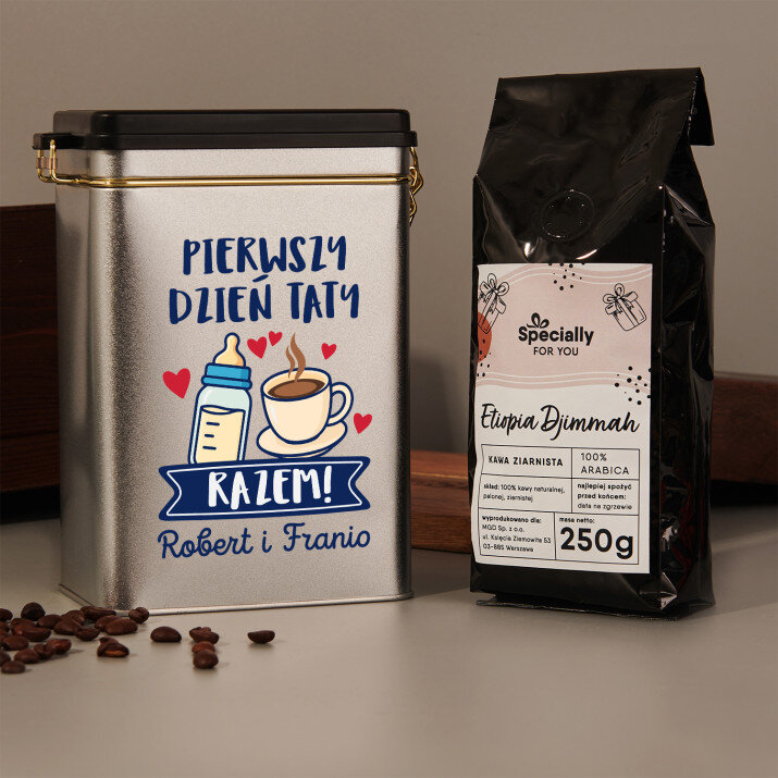 Pierwszy dzień taty razem - Kawa w puszce