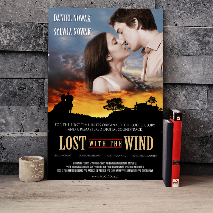 Plakat Filmowy Lost with the Wind