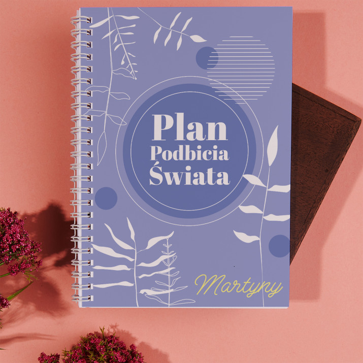 Plan podbicia świata - Zeszyt na spirali A5
