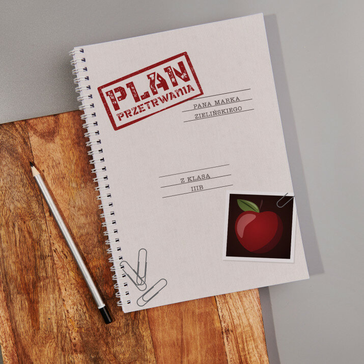 Plan przetrwania - Planer na spirali dla nauczyciela
