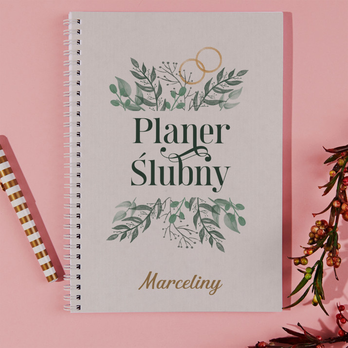 Planer ślubny - Planer ślubny na spirali