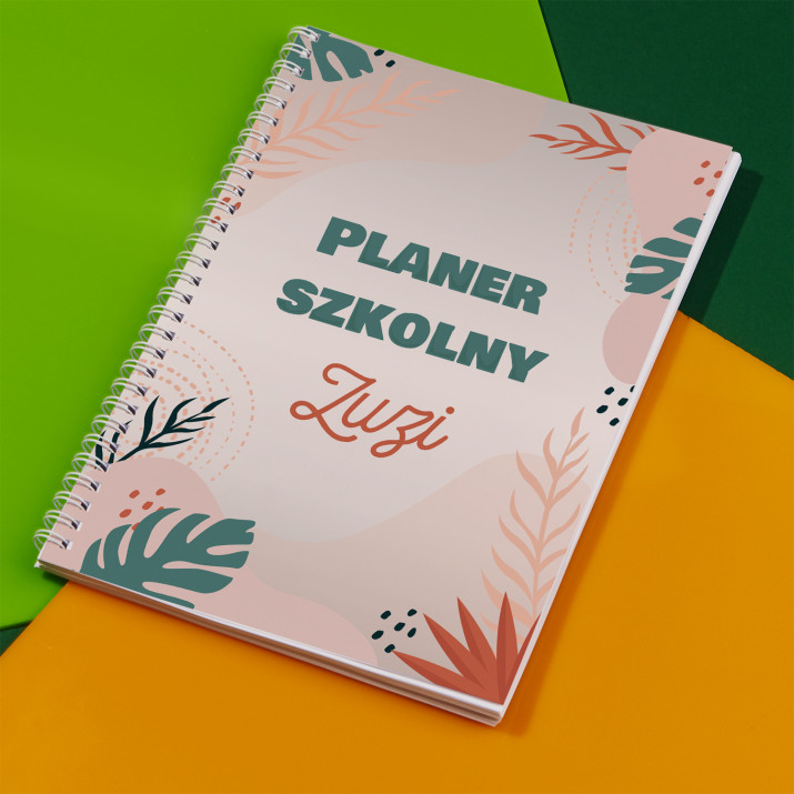 Planer szkolny - Planer szkolny na spirali