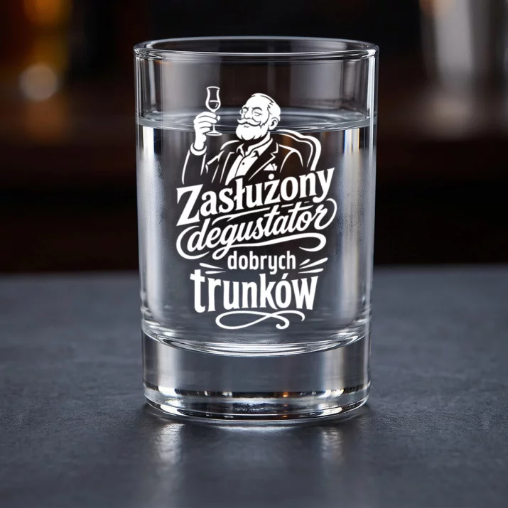 Kieliszki Do Wódki Na Emeryturę Prezent Dla Emeryta Mężczyzny: Zasłużony Degustator Kieliszki Do Wódki Na Emeryturę Prezent Dla Emeryta Mężczyzny: Zasłużony Degustator