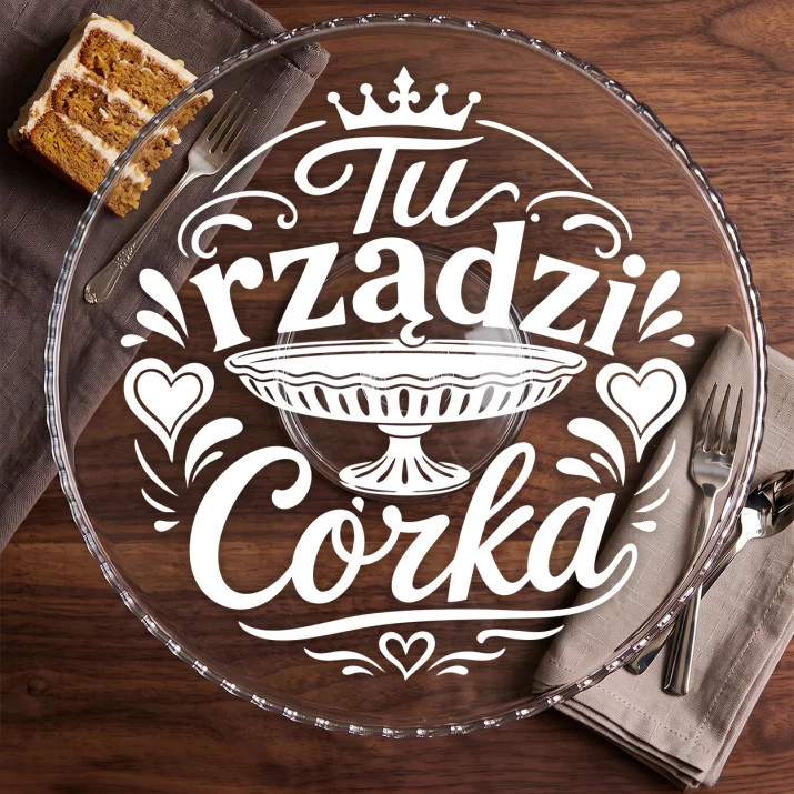 Patera Na Ciasto Dla Córki Prezent Dla Kobiety: Córkowy Kaprys Patera Na Ciasto Dla Córki Prezent Dla Kobiety: Córkowy Kaprys