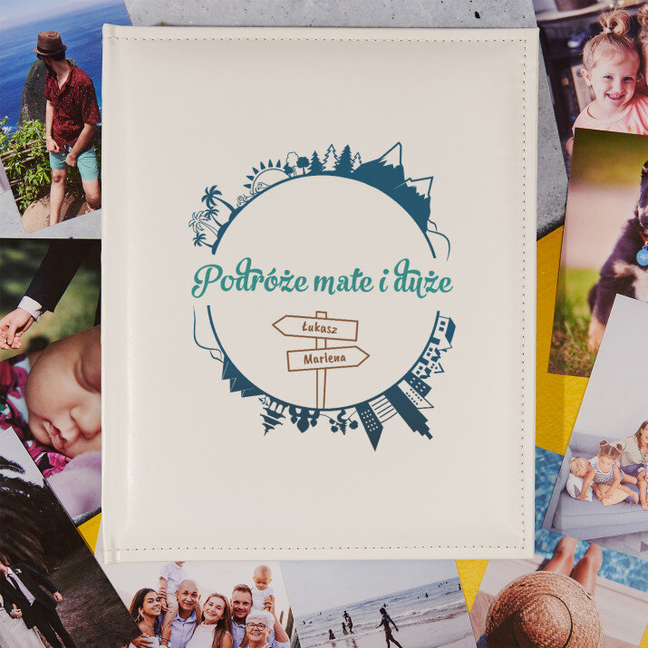 Podróże - Personalizowany Album na zdjęcia