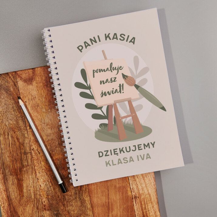 Pomaluje nasz świat - Planer na spirali dla nauczyciela