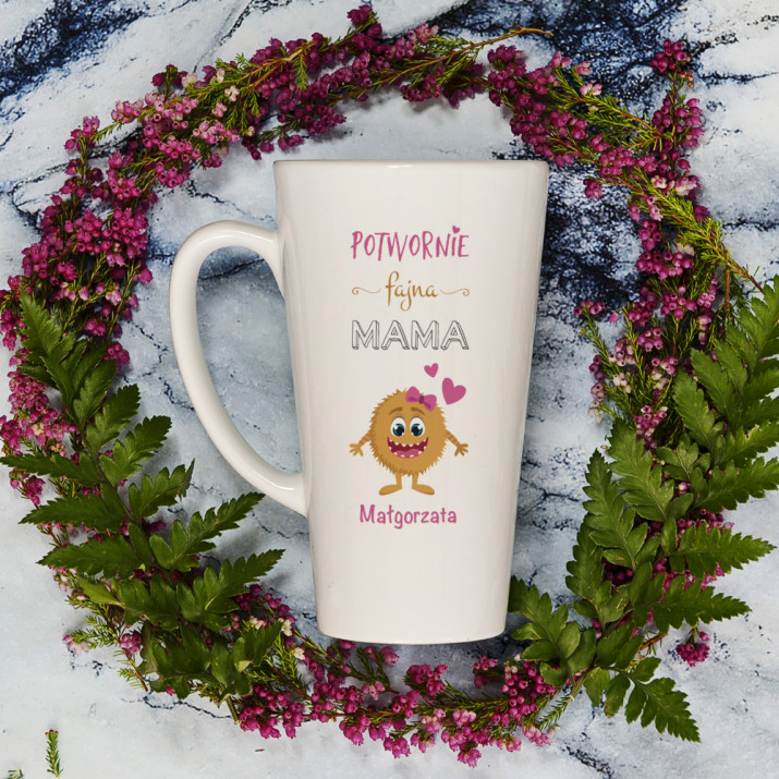 Potwornie fajna mama - Personalizowany Kubek