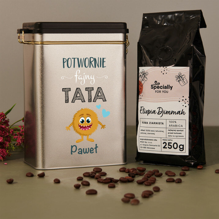 Potwornie fajny tata - Kawa w puszce