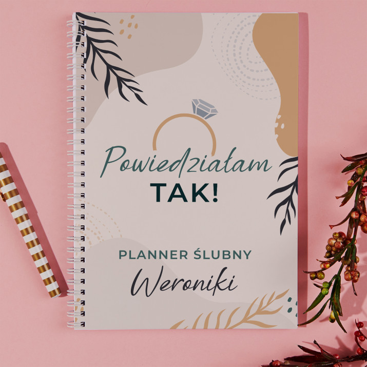 Powiedziałam tak - Planer ślubny na spirali