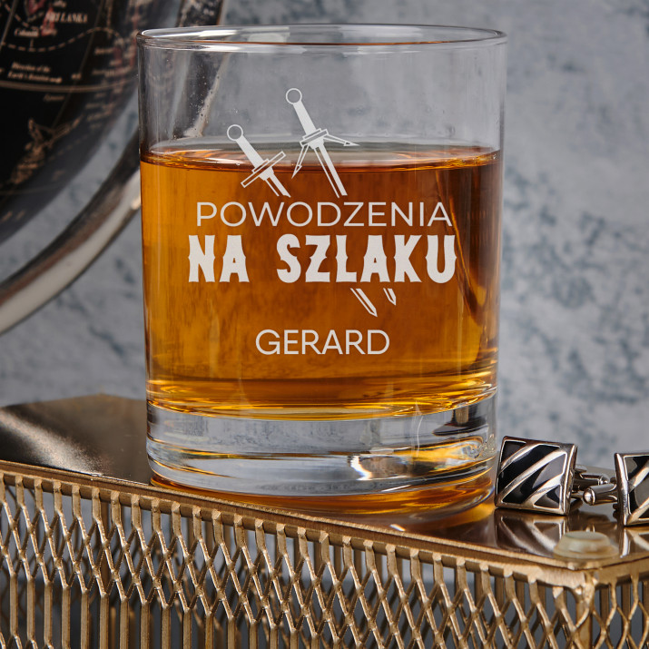 Powodzenia na szlaku - Szklanka do whisky