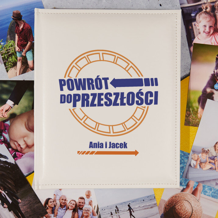 Powrót do przeszłości - Personalizowany Album na zdjęcia