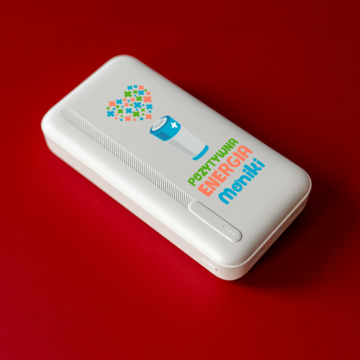 pozytywna energia - Powerbank z nadrukiem 20000 mAh