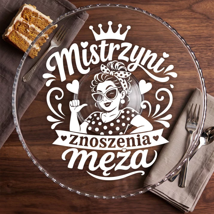 Patera Na Ciasto Na 45 Rocznicę Ślubu Prezent Na Walentynki Dla Kobiety: Zabawna Cierpliwość Patera Na Ciasto Na 45 Rocznicę Ślubu Prezent Na Walentynki Dla Kobiety: Zabawna Cierpliwość