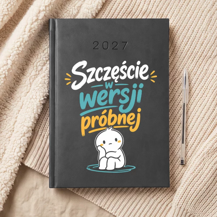 Kalendarz Książkowy A5 2027 Na Szczęście Prezent Dla Mężczyzny: Ironiczne Szczęście Kalendarz Książkowy A5 2027 Na Szczęście Prezent Dla Mężczyzny: Ironiczne Szczęście