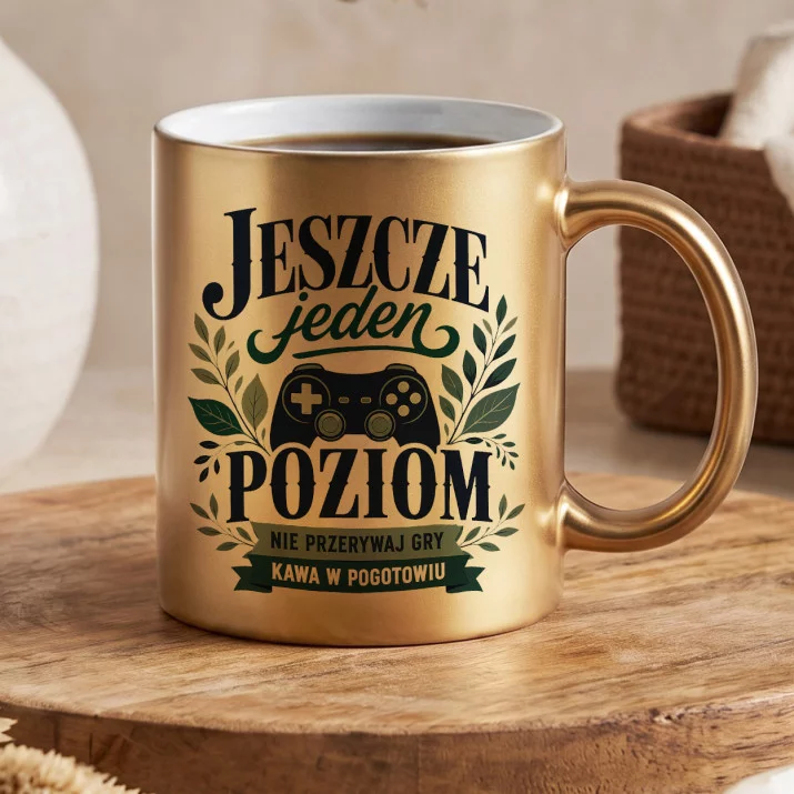 Złoty Kubek Dla Gamera Prezent Dla Mężczyzny: Botaniczna Rozgrywka Złoty Kubek Dla Gamera Prezent Dla Mężczyzny: Botaniczna Rozgrywka