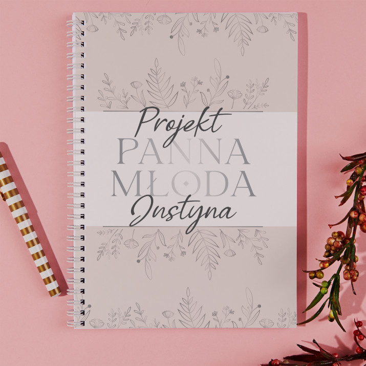 Projekt Panna młoda - Planer ślubny na spirali