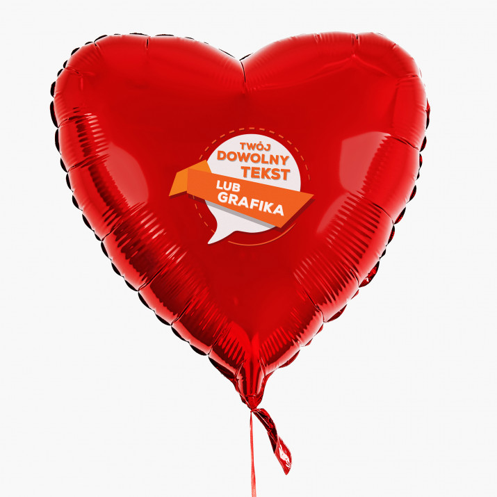Projekt własny - Balon z helem - Serce
