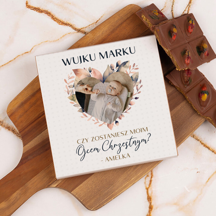prośba o zostanie chrzestnym zdjęcie - Dubajska czekolada prośba o zostanie chrzestnym zdjęcie - Dubajska czekolada